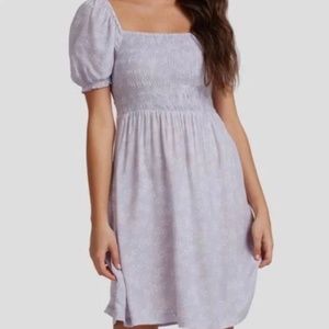 Roxy Hello Petal Mini Dress in Lavender